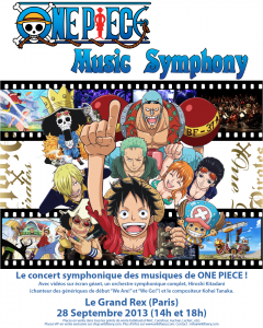 Un concert One Piece en Septembre.